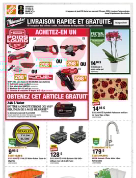 Home Depot - Quebec - Flyer Specials