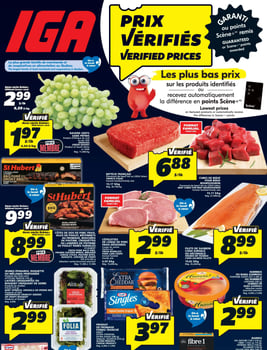 IGA - Quebec - Weekly Flyer Specials