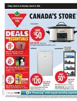 Canadian Tire - Western Canada - Weekly Flyer Specials
