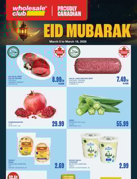 Wholesale Club - Atlantic Canada - Eid Mubarak