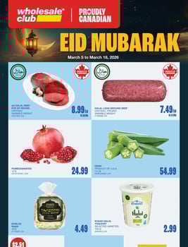 Wholesale Club - Ontario - Eid Mubarak