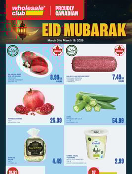 Wholesale Club - Western Canada - Eid Mubarak