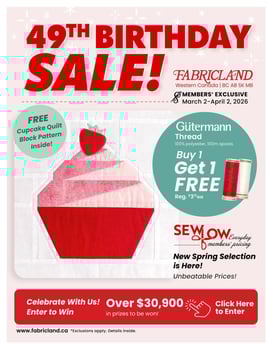 Fabricland - Western - Flyer Specials