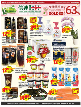 BTrust supermarket - Montreal - Weekly Flyer Specials