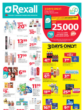Rexall - Alberta and Saskatchewan - Weekly Flyer Specials