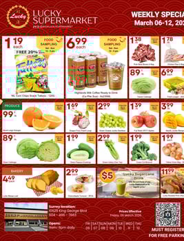 Lucky Supermarket - Surrey - Weekly Flyer Specials