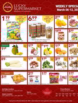 Lucky Supermarket - Winnipeg - Weekly Flyer Specials