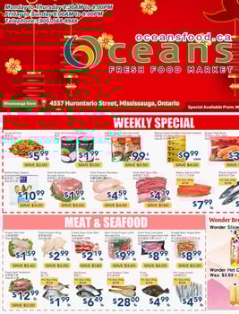 Oceans Fresh Food Market - Mississauga Hurontario Street - Weekly Flyer Specials