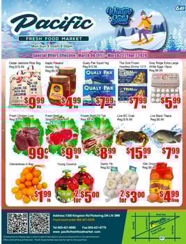 Pacific Fresh Food Market - Pickering - Weekly Flyer Specials