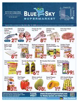 Blue Sky Supermarket - Pickering - Weekly Flyer Specials