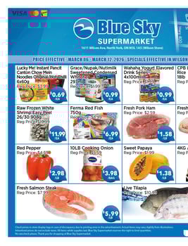 Blue Sky Supermarket - Wilson - Weekly Flyer Specials