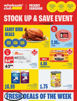 Wholesale Club - Western Canada - Flyer Specials