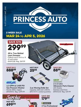 Princess Auto - Flyer Specials
