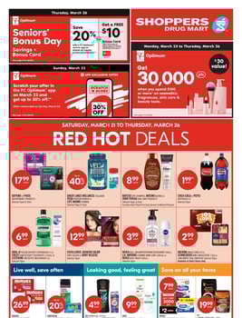 Shoppers Drug Mart - Atlantic - Weekly Flyer Specials