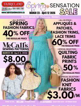 Fabricland - St. Catharines and Welland - Flyer Specials