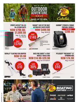 Bass Pro Shops - Outdoor Adventure Sale