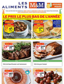 M&M Food Market - Quebec - Weekly Flyer Specials