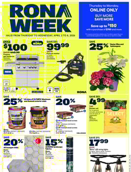 Rona - Western Canada - Weekly Flyer Specials