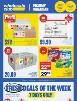 Wholesale Club - Atlantic Canada - Flyer Specials