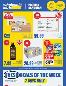 Wholesale Club - Western Canada - Flyer Specials