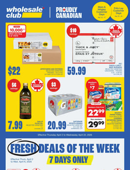Wholesale Club - Ontario - Flyer Specials