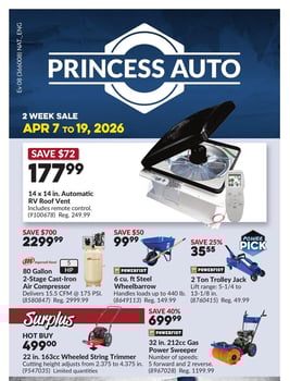 Princess Auto - Flyer Specials