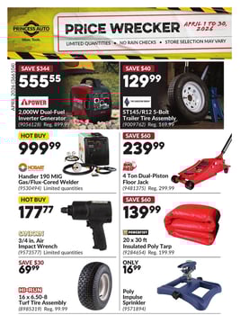 Princess Auto - Price Wrecker