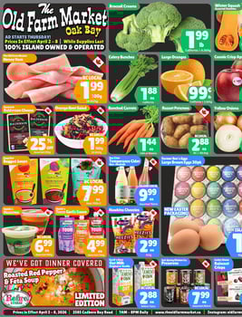 The Old Farm Market - Victoria Store - Weekly Flyer Specials