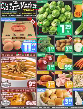 The Old Farm Market - Duncan Store - Weekly Flyer Specials