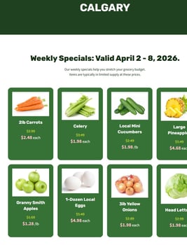 H&W Produce - Weekly Flyer Specials