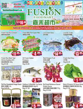 Fusion Supermarket - Unionville - Weekly Flyer Specials