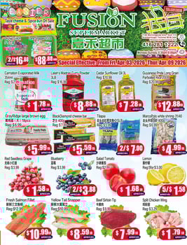 Fusion Supermarket - Scarborough - Weekly Flyer Specials