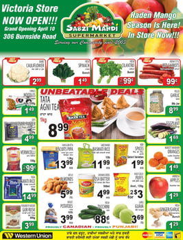 Sabzi Mandi Supermarket - Manitoba - Weekly Flyer Specials