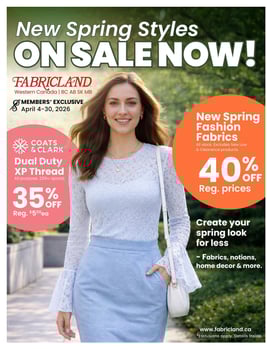 Fabricland - Western - Flyer Specials