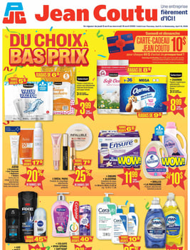 Jean Coutu - Quebec - Weekly Flyer Specials