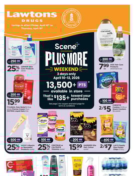 Lawtons Drugs - Nova Scotia - Weekly Flyer Specials
