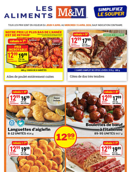 M&M Food Market - Quebec - Weekly Flyer Specials