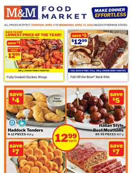 M&M Food Market - Atlantic & Western Canada - Weekly Flyer Specials