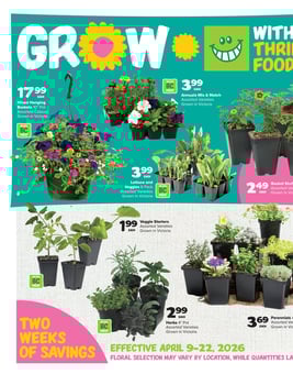 Thrifty Foods - Grow Flyer