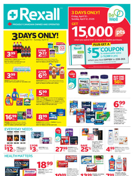 Rexall - British Columbia - Weekly Flyer Specials