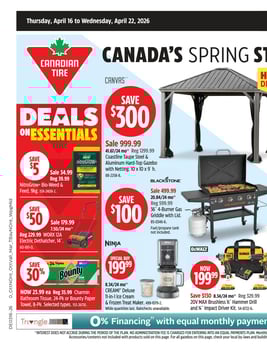 Canadian Tire - Atlantic Canada - Weekly Flyer Specials
