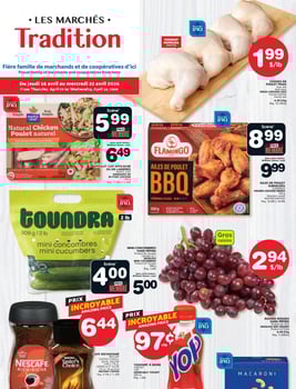 Marchés Tradition - Quebec - Weekly Flyer Specials