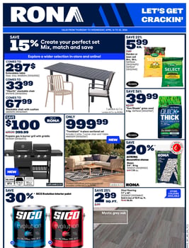 Rona - Western Canada - Weekly Flyer Specials
