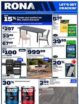 Rona - Ontario - Weekly Flyer Specials