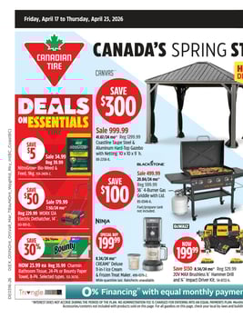 Canadian Tire - Ontario - Weekly Flyer Specials