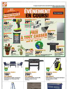 Home Depot - Quebec - Flyer Specials