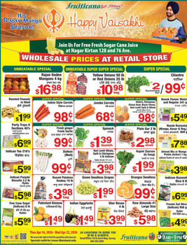 Fruiticana - Greater Vancouver - Weekly Flyer Specials