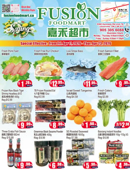 Fusion Supermarket - Unionville - Weekly Flyer Specials