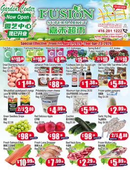 Fusion Supermarket - Scarborough - Weekly Flyer Specials