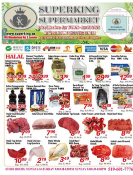 Superking Supermarket - London - Weekly Flyer Specials